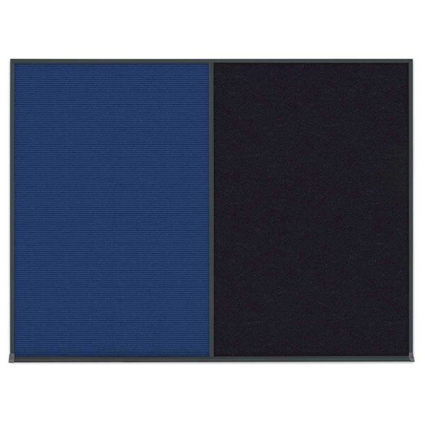 Double Door Radius Corkboard, 42"X32", S